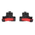 Miniatyrbild 1 av 5: Mobile Game Controller Gamepad L1r1 Mobiltelefon Joystick och sikt triggers för Pubg/knivar ute/regel Black  red