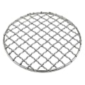 Pikkukuva 5 / 5: 1kpl BBQ- mesh Kannettava mesh Simple Silver Round