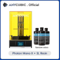 Pikkukuva 1 / 4: Anycubic 3D-tulostin Photon Mono X, UV-Cd-hartsitulostin 4k yksivärisellä näytöllä, App-kaukosäädin, print 192*120*250 mm Photon mono x add 3l