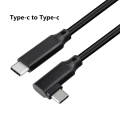 Pikkukuva 2 / 5: 2kpl Oculus Quest 2 -linkkikaapeli, usb C-C-kaapeli linkkipalveluun ja lataamiseen, nopea tiedonsiirto, nopea laturijohto 90 asteen kulmassa Type C, com black 01 6.56 feet