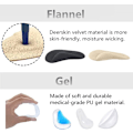 Miniatyrbild 2 av 5: Par Arch Support innersulor, silikon plattfots ortopediska innersulor