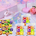 Miniatyrbillede 4 af 5: 100 stk holografiske pakningsposer Små goodiebags Mylartasker Zip Lock Lugt