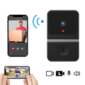Miniatyrbild 3 av 5: Trådlös dörrklockakamera med ringklocka-wifi videodörrklocka - dörrklocka för hemsäkerhetskamera, realtidsvarningar, mörkerseende