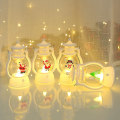 Miniatyrbilde 3 av 3: Retro Flameless Mini Christmas Lantern Bord Centerpiece Led Lantern Xmas Decor B