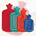 Miniatyrbillede 5 af 5: 500/1000/1750/2000 ml bærbar gummi vinter varmtvandsflaskepose Håndvarmer 1750ml