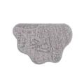 Miniatyrbillede 1 af 4: Badeværelsesmåtte Vandabsorption Brusebad Tæppe Køkken Soveværelse Gulvmåtte Vaskbart tæppe skridsikkert Badeværelsestilbehør Boligindretning Light Gray 40x60cm