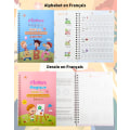 Miniatyrbilde 4 av 5: Magic Reusable Practice Notebook med 1 Magic Pen + 5 Refills + 1 Grip Corrector