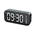Miniatyrbild 1 av 5: Mini Multi-funktion trådlös Bluetooth Audio Mirror Väckarklocka Smart Speaker Black