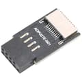 Pikkukuva 5 / 8: USB2.0 - Type E USB2.0 9PIN - Type C Etupaneelin Type E 20 Pin Kestävä Metalli Muovi USB2.0 Naaras - Type E