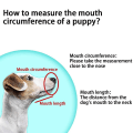 Miniatyrbild 5 av 5: Mjuk hund munkorg Anti-biting Barking Mesh Andas husdjur cover Gray L