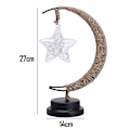 Pikkukuva 2 / 5: Dekorativ bordslampa, Moon Night Lamp Winding Bomullstråd Led Light Lamp style 1