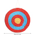 Miniatyrbillede 4 af 5: Bueskydning Target Straw Target Håndlavet bue Target Aim Prop Sports Langbue Compound Bue Bueskydning Træningstilbehør