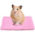 Miniatyrbild 1 av 5: Smådjur Marsvin Hamster Säng Hus Rektangulär Plysch Varm Liggunderlag Kudde Husdjursmaterial För Möss Råttor Chinchillor Kanin Igelkott Ekorre