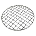 Pikkukuva 1 / 5: 1kpl BBQ- mesh Kannettava mesh Simple Silver Round