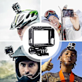 Miniatyrbild 5 av 5: Skyddsram för Gopro- case Reptålig case Tillbehör för Gopro Hero 7 6 5 Actionkamera