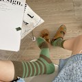 Miniatyrbillede 2 af 5: Men Thermal Winter Warm Moisture Wicking Cushion Boot Socks-tykke Kaffegrøn