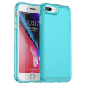 Miniatyrbild 1 av 4: Candy Series Tpu phone case för Iphone 8 Plus / 7 Plus (transparent grå) Transparent Blue