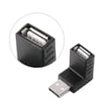 Miniatyrbilde 6 av 8: 40-pakke med vinklede Mini Micro Type B hann USB2.0-adaptere