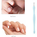 Miniatyrbilde 3 av 5: 3 stk cuticle trimmer pusher, dobbel hode cuticle pusher, for manikyr, pedikyr