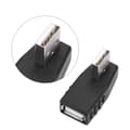 Miniatyrbilde 7 av 8: 40-pakke med vinklede Mini Micro Type B hann USB2.0-adaptere
