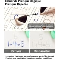 Miniatyrbilde 2 av 5: Magic Reusable Practice Notebook med 1 Magic Pen + 5 Refills + 1 Grip Corrector