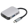 Miniatyrbilde 4 av 8: 3 i 1 Type‑C Dokkingstasjon Type‑C til HD Multimedia Interface/USB 3.0/PD Adapter