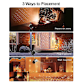 Miniatyrbilde 4 av 5: Christmas Snowflake Projector Lights Vanntett Led Innendørs Utendørs Bruk Projektor