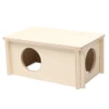Miniatyrbillede 1 af 5: Hamsterhus Trägömställe Naturträboet Habitat for syrisk hamstrar 1