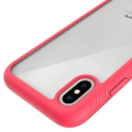 Miniatyrbild 4 av 5: För Iphone X Starry Sky Solid Color Series Shockproof Pc + Tpu Case(kungsblå)