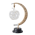 Pikkukuva 1 / 5: Dekorativ bordslampa, Moon Night Lamp Winding Bomullstråd Led Light Lamp style 4
