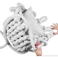 Miniatyrbild 4 av 5: For Knitting & Crocheting With 3 Cm Thick Yarn Light gray