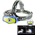 Miniatyrbild 1 av 5: Hhcx-xanes Bl-929 T6+cob 850lm Dual Light Source Cycling Headlamp 3modes Rechargeable Bike Headlamp