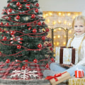 Miniatyrbillede 4 af 5: Julepynt Plaid snefnug kunstig uld indpakket træskørt Træstrømpe Trædekorationsforklæde