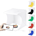 Pikkukuva 1 / 4: Valokuvausvalolaatikko Mini Photo Studio Box Taitettava kannettava valaistustyökalu