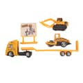 Pikkukuva 2 / 8: 4 kpl:n sarja 1: 64 Alloy Engineering Car Vehicle Playset Set Simulation Construction Trailer Type A