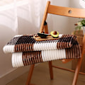 Miniatyrbillede 1 af 5: Populære japanske flanneltæpper Tykkede varme lagner Kontortæpper Sovesal Nap Tæpper Gave Engros 200*230cm mørk kaffe firkantet 200*230cm dark coffee square