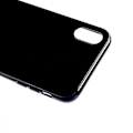 Pikkukuva 4 / 4: Iphone X Solid Color Smooth Surface Pehmeä TPU case ( musta)