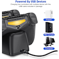 Miniatyrbild 4 av 4: Ps4 Controller Laddningsbas för Sony Playstation4 / Ps4 / Ps4 Slim / Ps4 Pro