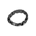 Miniatyrbild 3 av 3: Lyxig fyrkantig stil för män Cool Färgglad Led Digital Watch Binary Wrist Black