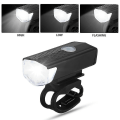 Miniatyrbilde 3 av 5: Sykkel Sykkellys Usb Led Oppladbart sett Mtb landeveissykkel Front Bak Frontlykt Lampe Lommelykt Sykkellys Sykkeltilbehør White Front Light