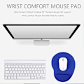 Miniatyrbild 4 av 4: Mouse Mat With Wrist Rest Ergonomic Mouse Pad With Wrist Support Blue
