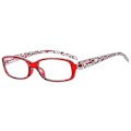 Pikkukuva 1 / 5: Säteilyä estävät lukulasit Pienirunkoiset suorakaiteen muotoiset vanteet, presbyopic lasit Red glasses power 400