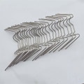 Miniatyrbillede 2 af 2: Rustfrit stål W Z Type Havetråd Drivhusglas Clips W(50pcs)