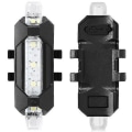 Miniatyrbilde 4 av 5: Hhcx-3stk Super Bright Usb oppladbar sykkelbaklykt