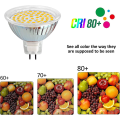 Pikkukuva 2 / 4: Den nya 6st Gu5.3 Led Lampa 12v 3w Varmvit 6000k,50mm,gu5.3 Ekvivalent 30w,300lm,ac dc 12v Mr16 Gu5.3 Led infälld spotlight[energiklass A+]