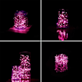 Miniatyrbillede 3 af 5: Kampagne, 10 stk 2m String Light 20 LED Batteridrevet String Fairy Light (Pink)