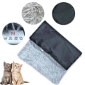 Miniatyrbilde 1 av 2: Sängmatta for husdjurshundar Vintervarm plyschdyna for liten stor hund Katt Tvättbar halkfri mjuk matta Djurtillbehör for dropshipping Brown Xl