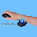 Miniatyrbild 3 av 5: Handledsstödsdyna Memory Foam Ergonomisk design Office Small