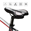 Miniatyrbilde 3 av 5: Sykkel Soft Gel Sadel Sete Red