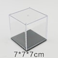 Miniatyrbild 3 av 3: Akryl Plast Display Case Box Klart dammtätt skydd för modeller